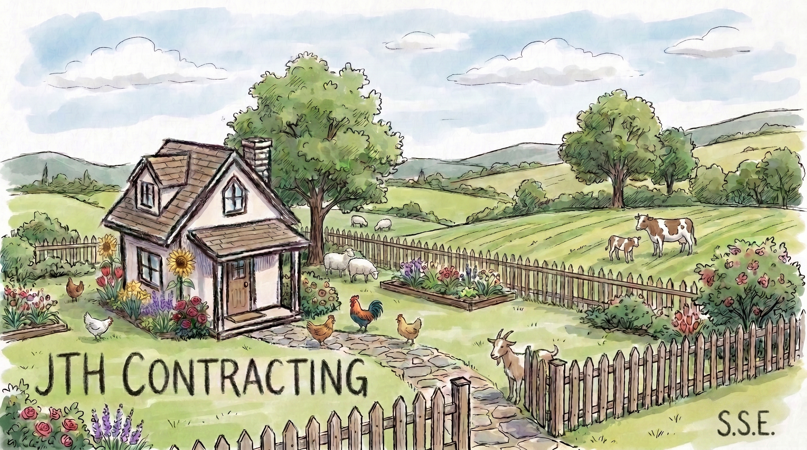 JTH Contracting homestead illustration